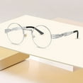 thumbnail image 3 of Lunettes Rondes Rétro Unisexes Style Hippie Lunettes de Ski Extra Mile Lunettes de Protection pour Peinture Lunettes de Nuit Compatibles avec Motos Lunettes de Course pour Enfants Lunettes Scientifiques, 3 of 3