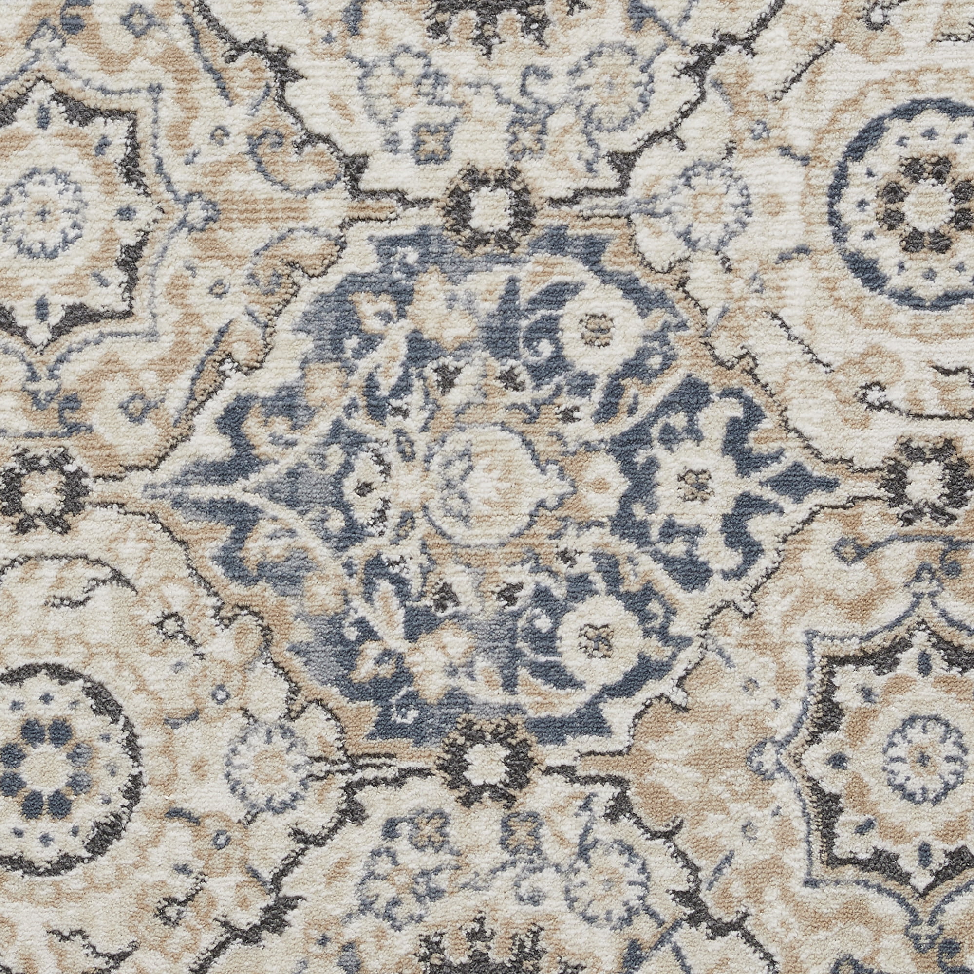 Loomaknoti Kehleigh Dravan 6' x 9' Beige Oriental Indoor Area Rug