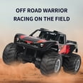 thumbnail image 2 of Amphibious Remote Control Car Truck Toys, 1:16 All Terrain 4WD Off-Road RC Car Waterproof, RC Monster Truck for Boys/Girls, Kids Pool Toys Gifts, Red , 2 Batteries, 2 of 8