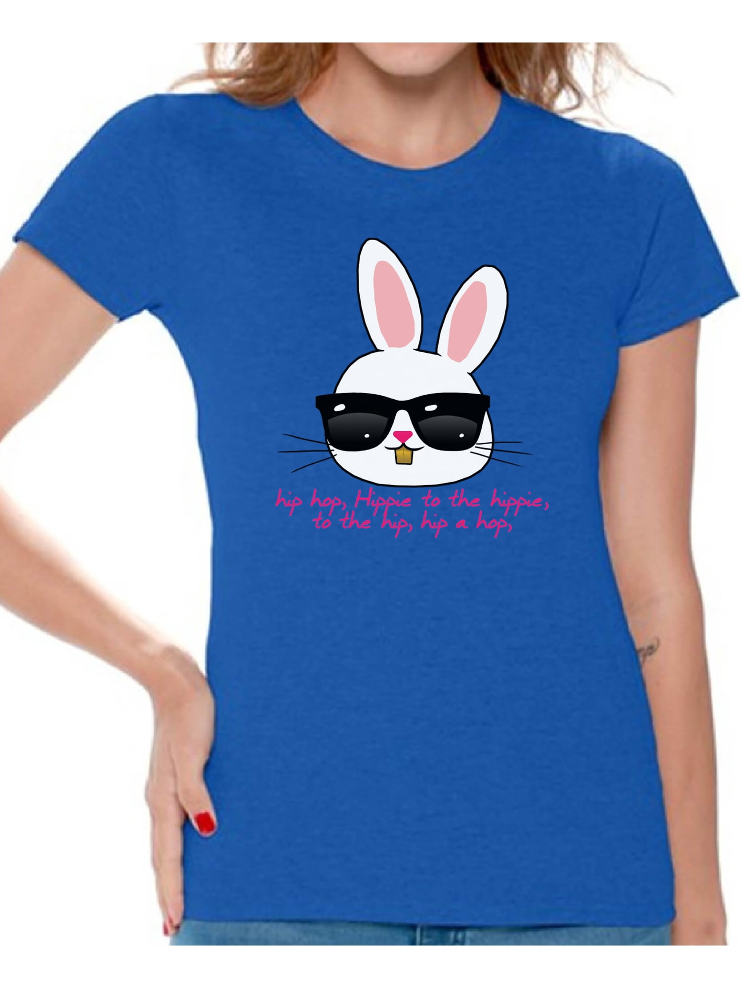 Awkward Styles Hip Hop Easter Bunny Shirt Easter T Shirt Women Easter