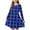 Blue, variant on Odeerbi 4-14 Years Toddler Girls Christmas Plaid A-Line Dress Spring Fall Long Sleeve Ballet Skater Dress Stretchy Twirly Skater School Recital Round Neck Dress Toddler Girls Clothes