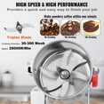 thumbnail image 4 of 750g 2000W High Speed Electric Grain Grinder Commercial Stainless Steel Pulverizer for Dry Grains Spices Oatmeal Coffee Beans Corn Pepper Oscillating Type, 4 of 6