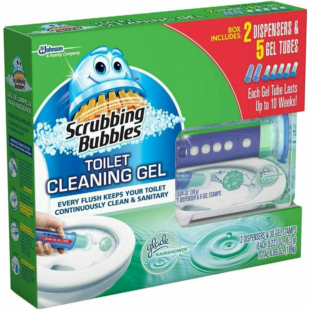 gel stamp toilet bowl cleaner