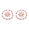 thumbnail image 1 of Transemion 100pack/lot Tassel For Keychain Accessories Trendy Fringe Detail Wide pink-Gold 2Set, 1 of 6