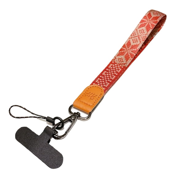 Sinyiin Multiple purpose Canvas Lanyard Featuring Secure Leather Closures for Wallet Key