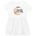 thumbnail image 3 of Inktastic Baby Stay Wild Moon Child Crescent Moon with Flowers Girls Toddler Dress, 3 of 5