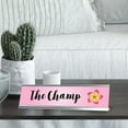 thumbnail image 3 of The Champ, Floral Designer Desk Sign 2 x 8, 3 of 3