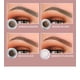 thumbnail image 3 of Pisexur Belleza Maquillaje Gel para cejas con color: resistente al agua y al sudor, de larga duración, máscara para cejas, gel semipermanente para cejas, volumen y realce.para mujeres y hombres, 3 of 9