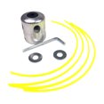 thumbnail image 2 of Eigraketly Universal Garden Bush Trimmer Head Washer Carcasa de aleación de aluminio portátil Cabezales de línea de cortacésped con Jardín y Patio, 2 of 6