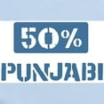 thumbnail image 2 of CafePress - 50 Percent Punjabi Infant Bodysuit - Baby Light Bodysuit, Size Newborn - 24 Months, 2 of 4
