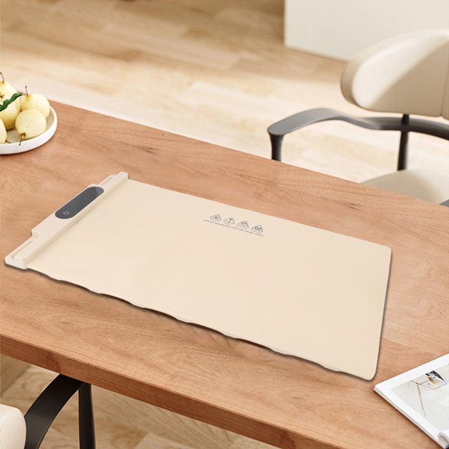 Food Warming Mat - Rapid Heating Electric Warming Tray with 3 Level Adjustable Temperature Food, Rollable Foldable Food Warmer with Timer for Home Daily