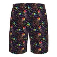 thumbnail image 6 of Naloa Rainbow Jellyfishes Men's Beach Shorts, Surfing shorts, Swim trunks, Quick Dry Swim Trunks for Surfing Beach Fun - X-Large, 6 of 9