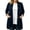 *1-Navy, variant on VBVC Women's Longline Open Front Cardigan, Casual Soft Stretch Outerwear For Women, Ladies' Knee Length Duster With Pockets, Gray , S-2XL
