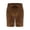 Brown, variant on Paiwinds Men's Casual Fleece Half Shorts Drawstring Waist with Pockets Comfy Solid Color Lounge Beachwear Summer Pants