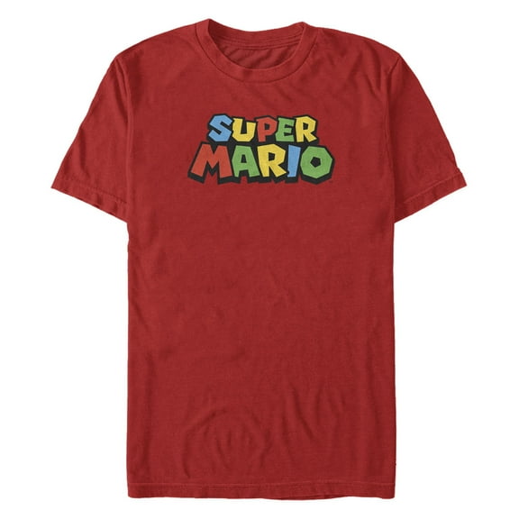 Men's Nintendo Super Mario Classic Logo Graphic T-Shirt