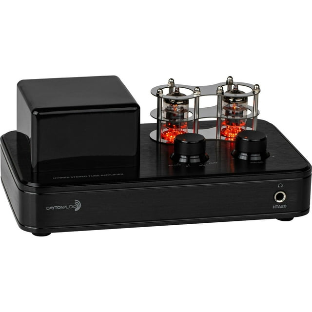 Amplificador Dayton Audio HTA20 20W Híbrido Tubo Bluetooth USB DAC