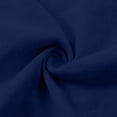 thumbnail image 7 of Kinrui Cotton Linen Capri Pants for Women Wide Leg Capris Pant Summer Boho Dressy Casual Elastic Waist Beach Trousers with Pockets Navy S, 7 of 7