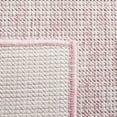 thumbnail image 6 of SAFAVIEH Hampton Karaugh Abstract Indoor/Outdoor Runner Rug, Pink, 2' x 9', 6 of 10