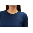 thumbnail image 6 of Womens Medical Underscrub T-Shirt GT Performance Long Sleeve Tee-Indigo-X-Large, 6 of 7