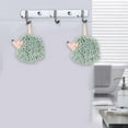thumbnail image 5 of Vikakiooze Bathroom Chenille Hanging Hand Towel Balls- Super Absorbent Microfiber Soft Towel Drying Hand Balls With Hanging Loop For Home Bathroom Kitchen, 5 of 7
