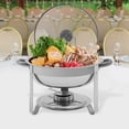 thumbnail image 3 of Chafing Dish 5.28 QT/5L Food Warmer Stainless Steel Buffet Set Catering Chafer, 3 of 19