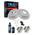 thumbnail image 1 of Kit de pastillas y discos de freno TRQ traseros para Acura Integra y Honda, 1 of 9