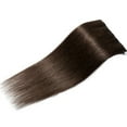 thumbnail image 4 of SEGO Clip in Human Hair Extensions Full Head 100% Real Remy Thick Hair Extensions Silky Straight(7 pcs/15 clips), 4 of 8