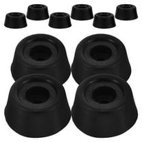 IDEANATEGRATE 10Pcs Billiard Tips Rubber For Pool Stick Durability And Tail End Protection