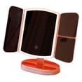 thumbnail image 1 of LCXmlly Folding Mirror Portable Folding Makeup Mirror with LED Light USB Charging Daily Use Mirror, 1 of 6