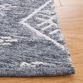 thumbnail image 3 of SAFAVIEH Kilim Asa Geometric Polyester Area Rug, Grey/Ivory, 6' x 6' Square, 3 of 8
