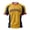 Yellow, variant on Mens Soccer Shirt Colombia Raglan Tops Short Sleeve Performance Crewneck Tee for Graphic Fit for Training Sports Fan Casual Tops Tee L