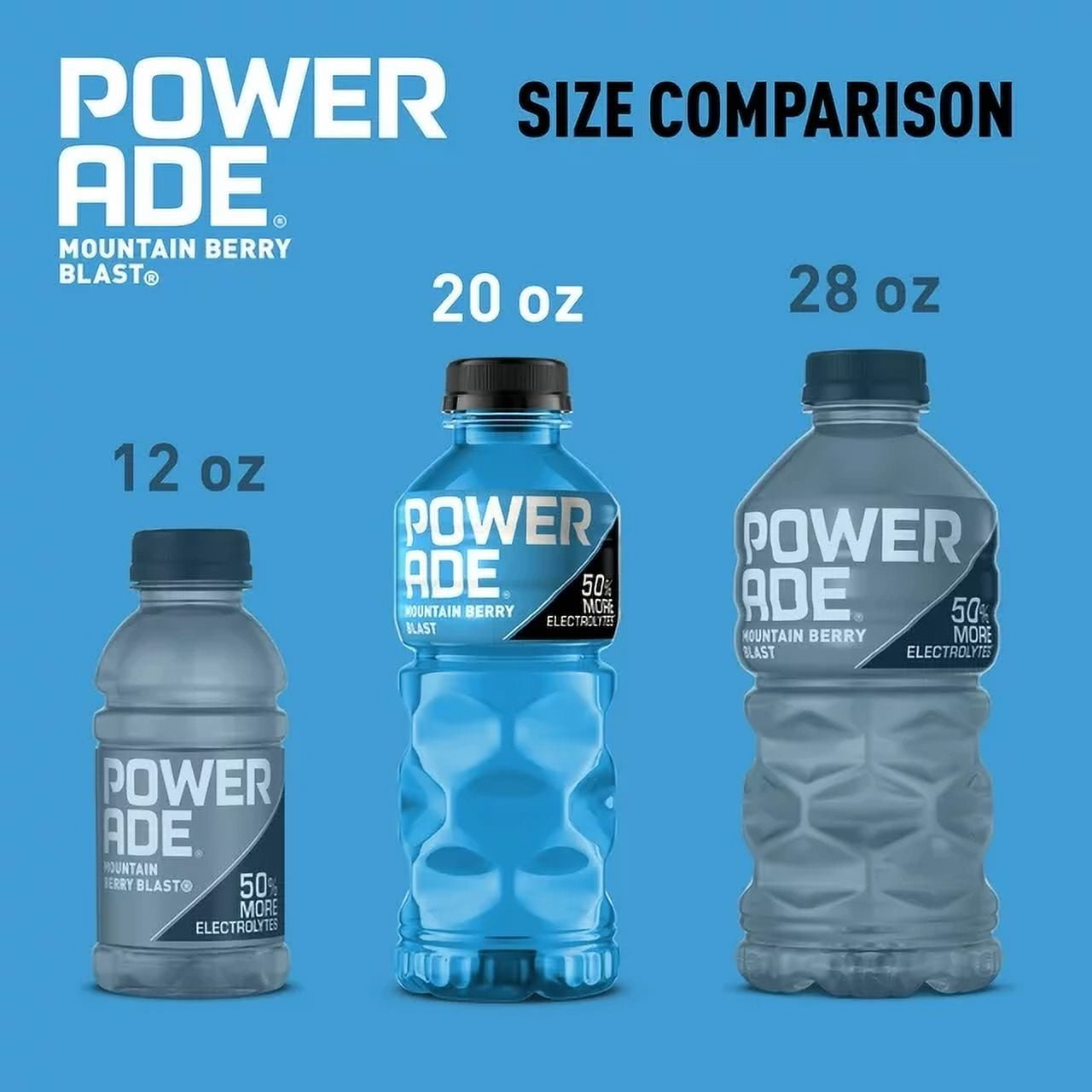 POWERADE Mountain Berry Blast, 20 Oz Bottle