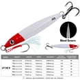 thumbnail image 2 of Señuelo para Pesca Vertical Metal Cebo Duro Artificial Curricán Jigging Trucha () Rojo, 2 of 3