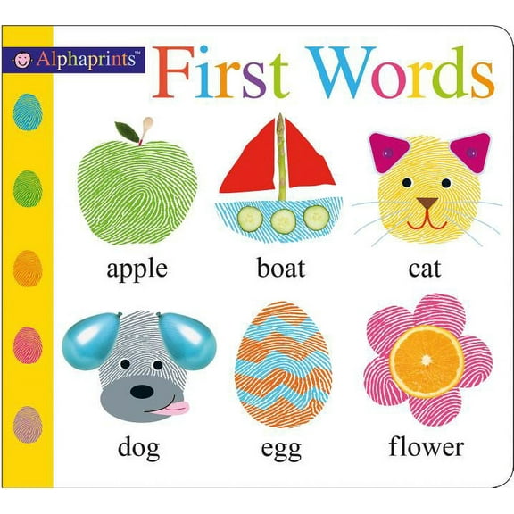 Alphaprints First Words (Board Book)