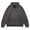 Dark Gray, variant on Men's Suede Jacket Full Zip Hooded Lightweight Outwear Black Suede Jacket Warm Winter Fall Outerwear Men Coffee M