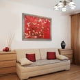 thumbnail image 3 of Tori Home Branches of an Almond Tree in Blossom by Vincent Van Gogh Framed Painting, 3 of 4