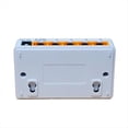 thumbnail image 2 of Extenseur de Réseau POE 5 Ports 100Mbps Répéteur Support IEEE802.3af/At/Bt 100m pour POE Switch NVR IPC, 1 * 5 Ports 100Mbps POE Extenseur, Blanc, 2 of 6