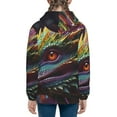 thumbnail image 6 of Kdxio Colorful Dragon Head Profile Pattern Kids Boys Girls Zip Up Hoodie 3D Printed Hooded Sweatshirt Hoody Coat with Pocket 7-12 Y-Medium, 6 of 6