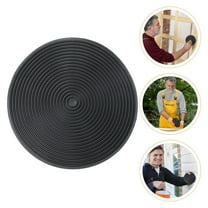 TABLZONE Wood Grain Stamp Wood Graining Painting Tool Rubber Black 1Pcs