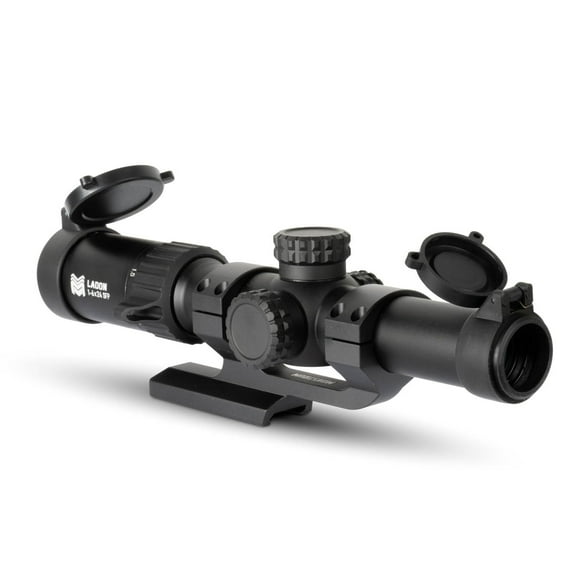 Monstrum Ladon 1-6x SFP LPVO Rifle Scope Black CM8 Reticle