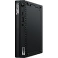 thumbnail image 2 of Lenovo ThinkCentre M70q Tiny Home/Business Mini Desktop (Intel i3-10105T 4-Core, 8GB RAM, 1TB PCIe SSD, Intel UHD 630, Wifi, Bluetooth, HDMI, USB 3.2, Display Port, Raven Black, Win 10 Pro), 2 of 6