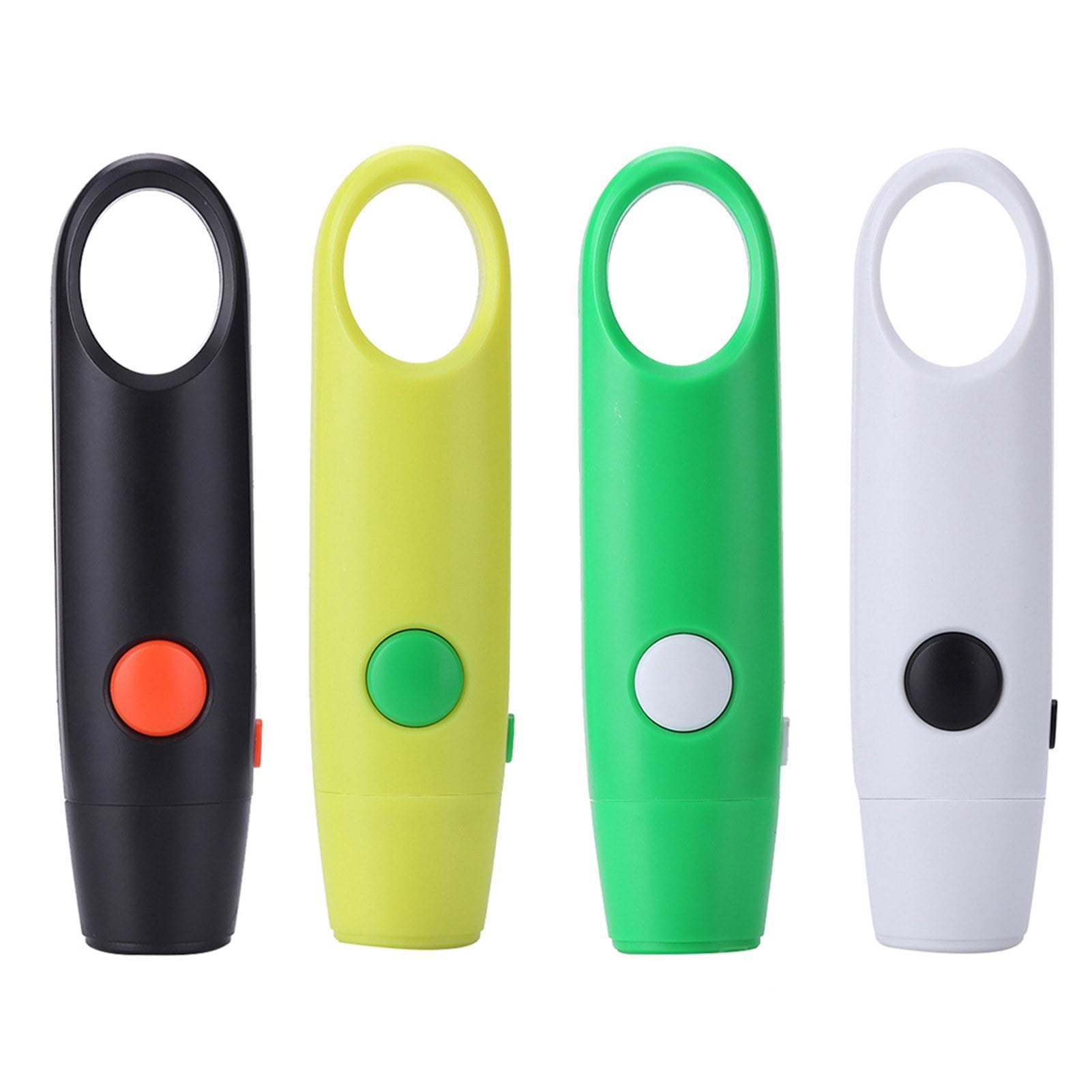 Electronic Whistle for Sports Training and Referee Black 4 Pack