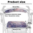 thumbnail image 6 of Jiueut Flower hummingbird Medical Products Rollator Walker Seat & Back Cover for Seniors 2 Piece Padded Seat Cushion for Rollator Walker Assistive Vehicle Cover, 6 of 7