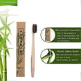 thumbnail image 4 of 50pcs Bamboo Toothbrush 100% Natural Organic Medium BPA Free Soft Healthy Brush-hy, 4 of 4