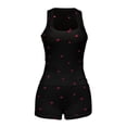 thumbnail image 3 of MAIHAN Women's 2 Piece Knitted Lounge Set Crop Top Shorts Set Sleeveless V Neck Tank Top Loose Ribbed Casual Shorts Set Summer Tops for Women 2026 Casual Outfits for Women, 3 of 5
