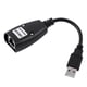 thumbnail image 2 of Adaptador extensor de extensión USB, 4 puertos USB 2.0 US Bto R Cable de extensión Adaptador de red USBR Diseño a prueba de futuro, 2 of 9