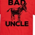 thumbnail image 3 of Instant Message - Bad A-s Uncle Short Sleeve Graphic T-Shirt, 3 of 6