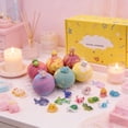 thumbnail image 3 of Kids Bath Intenses Surprise Toys Inside Fizzing Bath Balls for Toddlers Girls Boys, Colorful Fizzy Bath Time Gifts with Hidden Toy Inside, 3 of 5