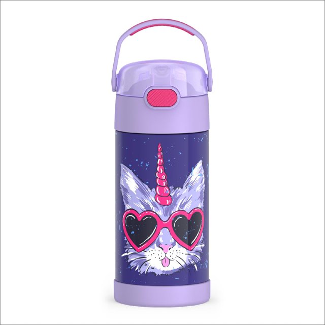 Botella de agua THERMOS FUNTAINER 350 ml para niños de acero inoxidable