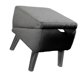 thumbnail image 5 of Taburete de escalera para mascotas, multiusos, portátil, ahorra espacio, esencial para cachorros, camas, gatitos, coches, sofás, pequeños y ancianos. Negro Gris, 5 of 9
